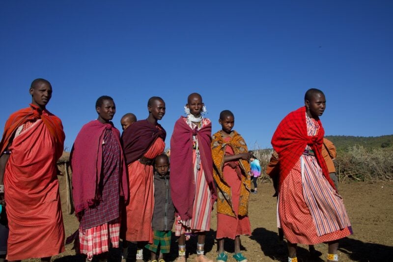 Maasai village tanzania