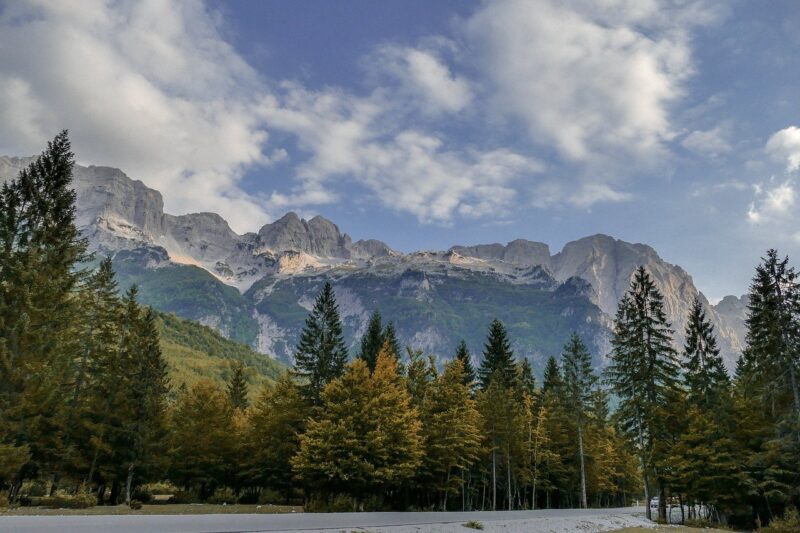 Valbona Pass albania