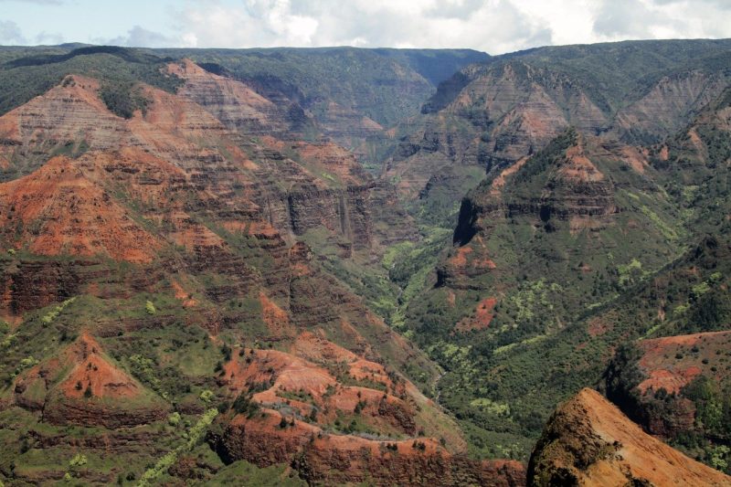 The Waimea Canyon, Kauai