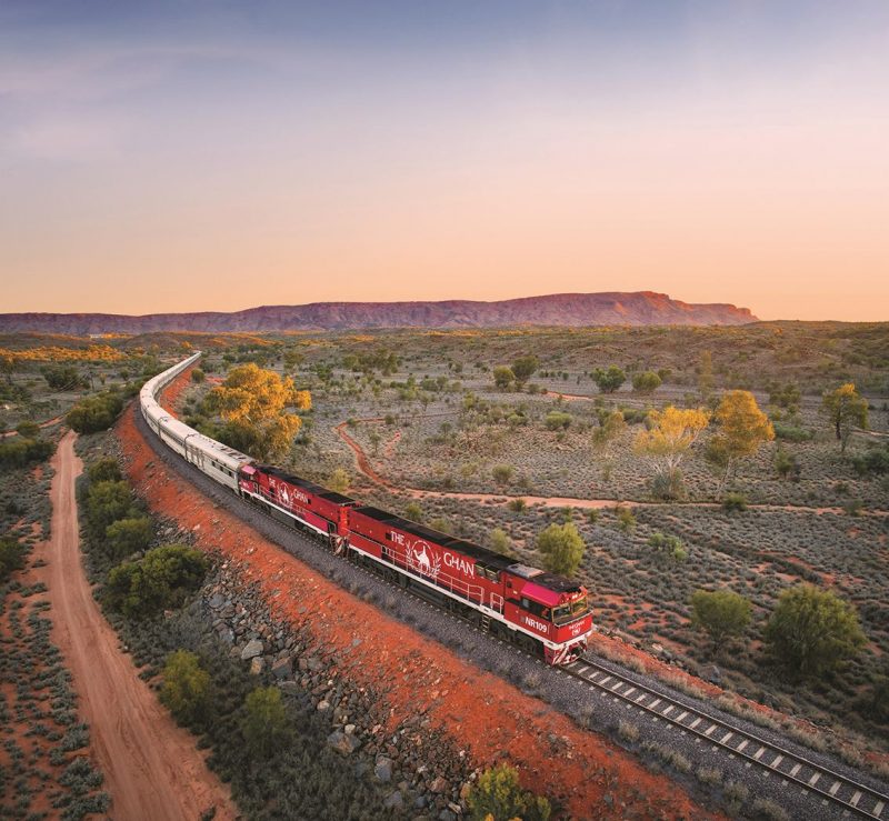 the ghan train australia