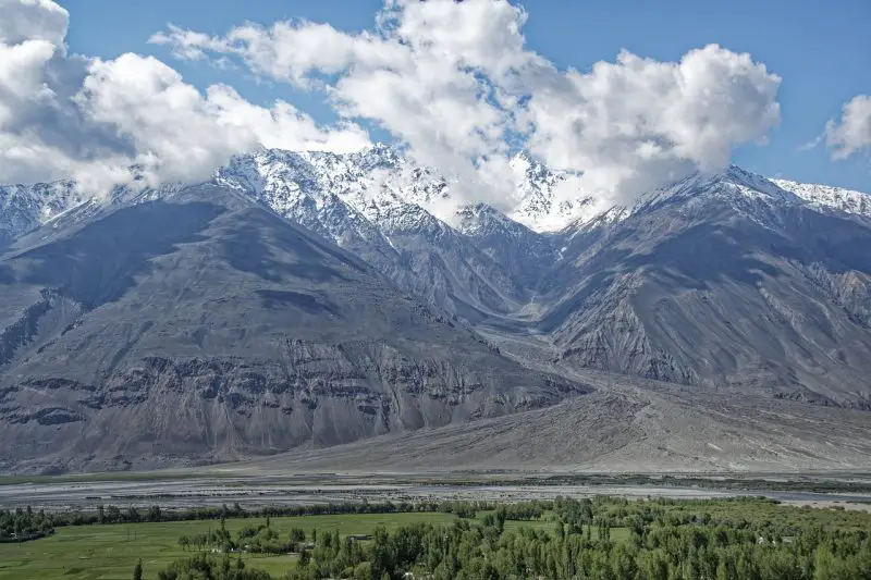 The Pamir Mountains tajikistan