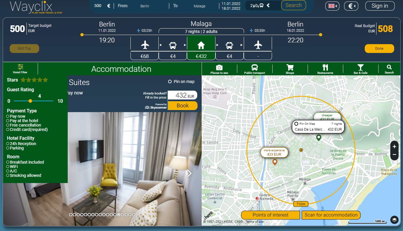 wayclix accommodation