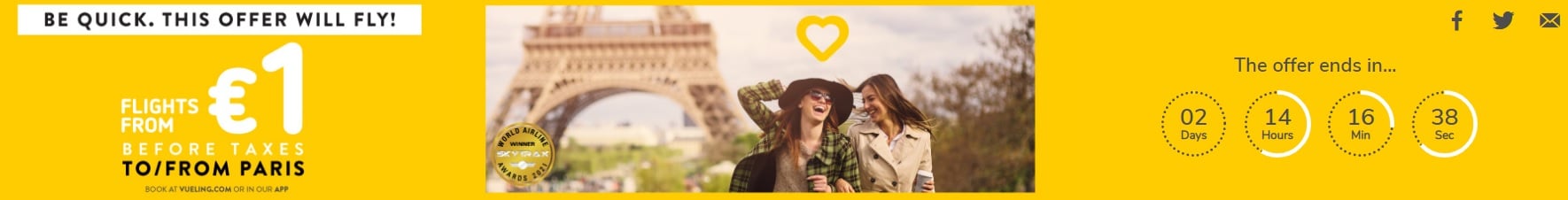 vueling paris sale