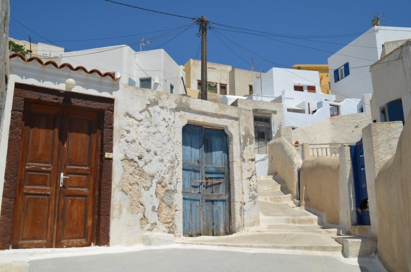 Ano Mera Village and the Monastery of Panagia Tourliani
