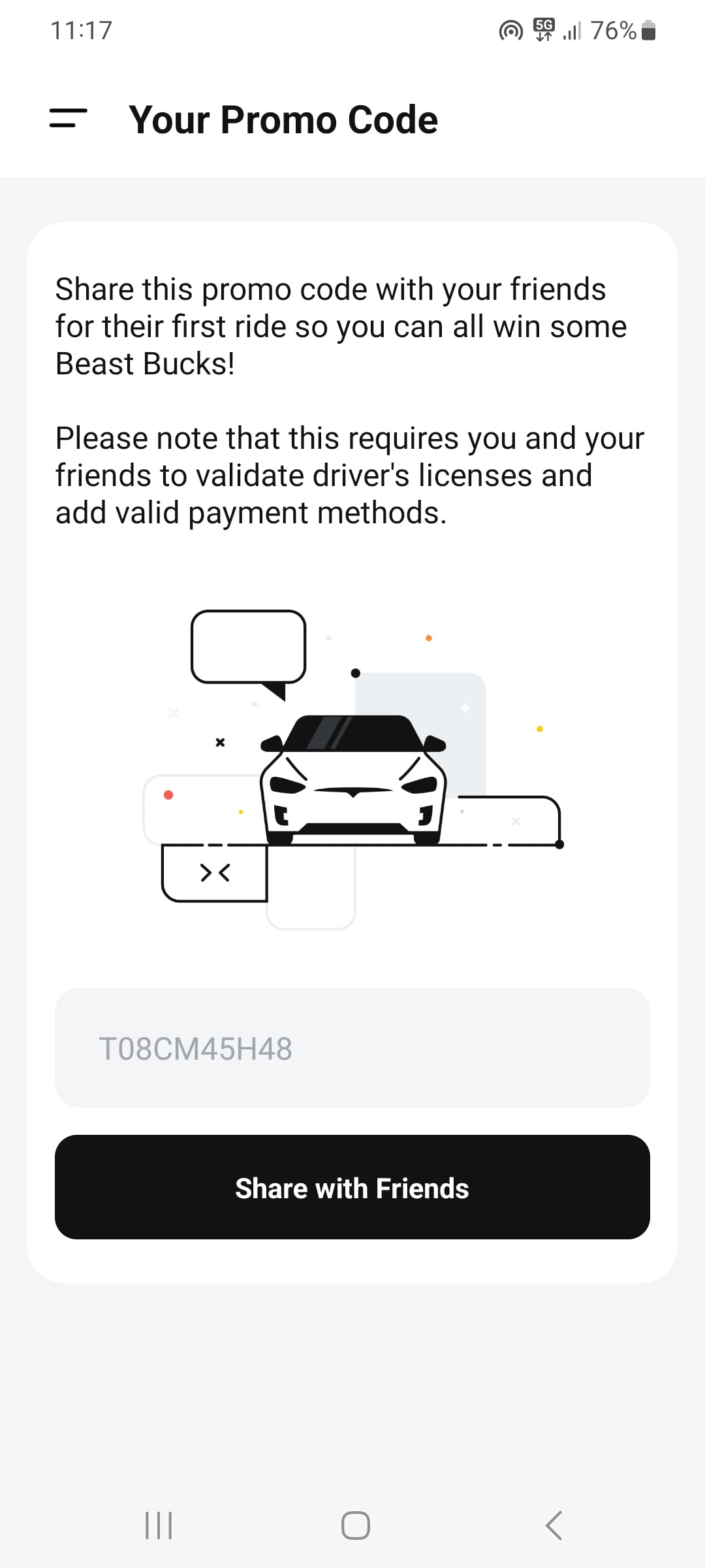 Beast Tesla promo code 2023