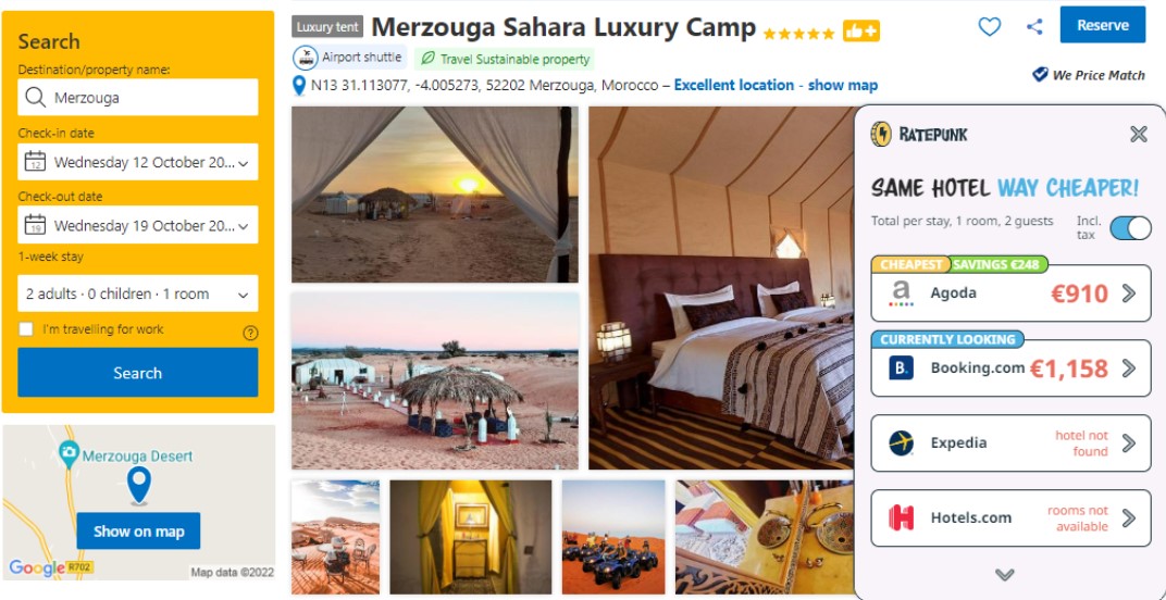 morocco high season hotel