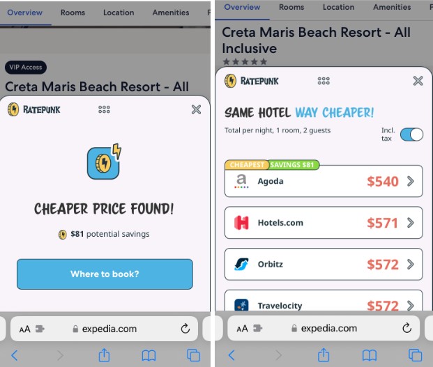 ratepunk mobile app