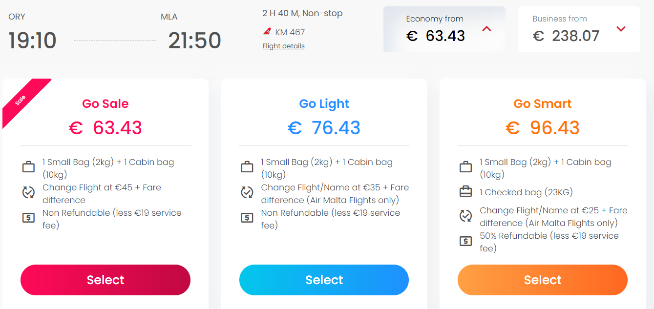 Air Malta BLACK FRIDAY flights