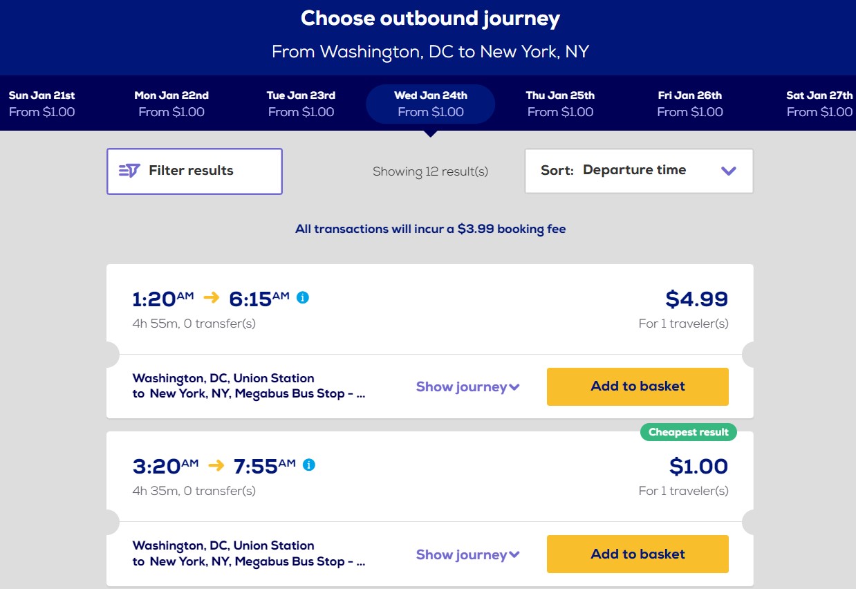 Megabus USA Promotion