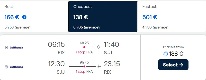 cheap flights riga to bosnia and herzegovina