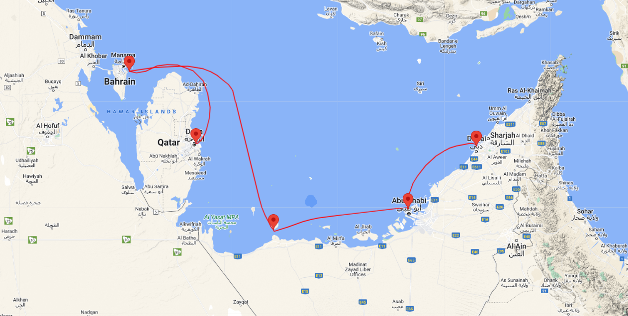 New Year cruise from Dubai UAE