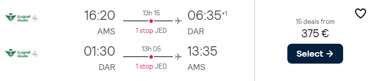 cheap flights amsterdam tanzania