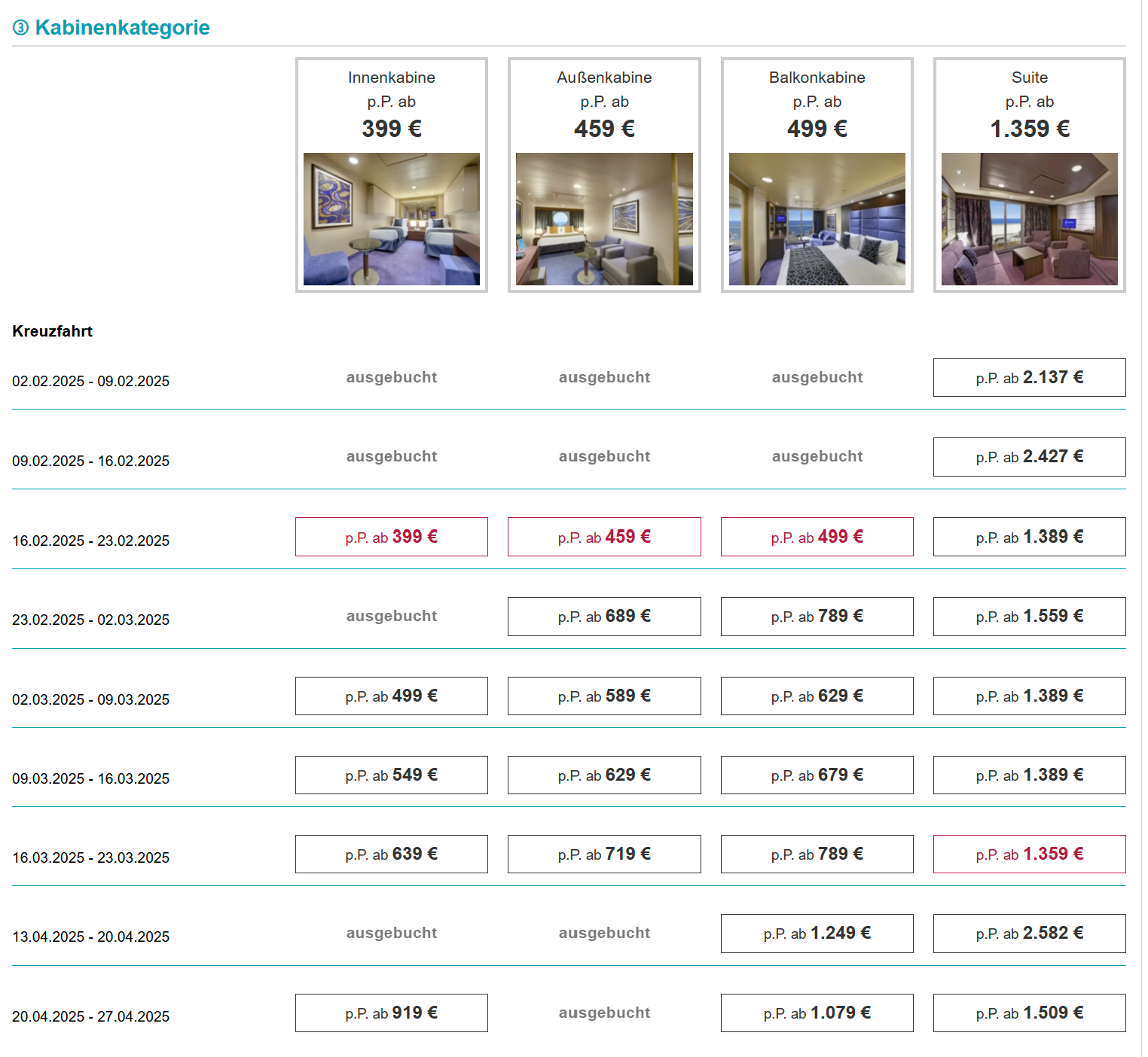 Western Europe cruise from Hamburg