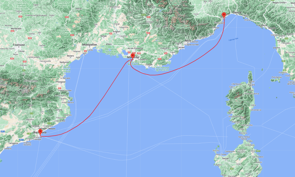 cruise from barcelona