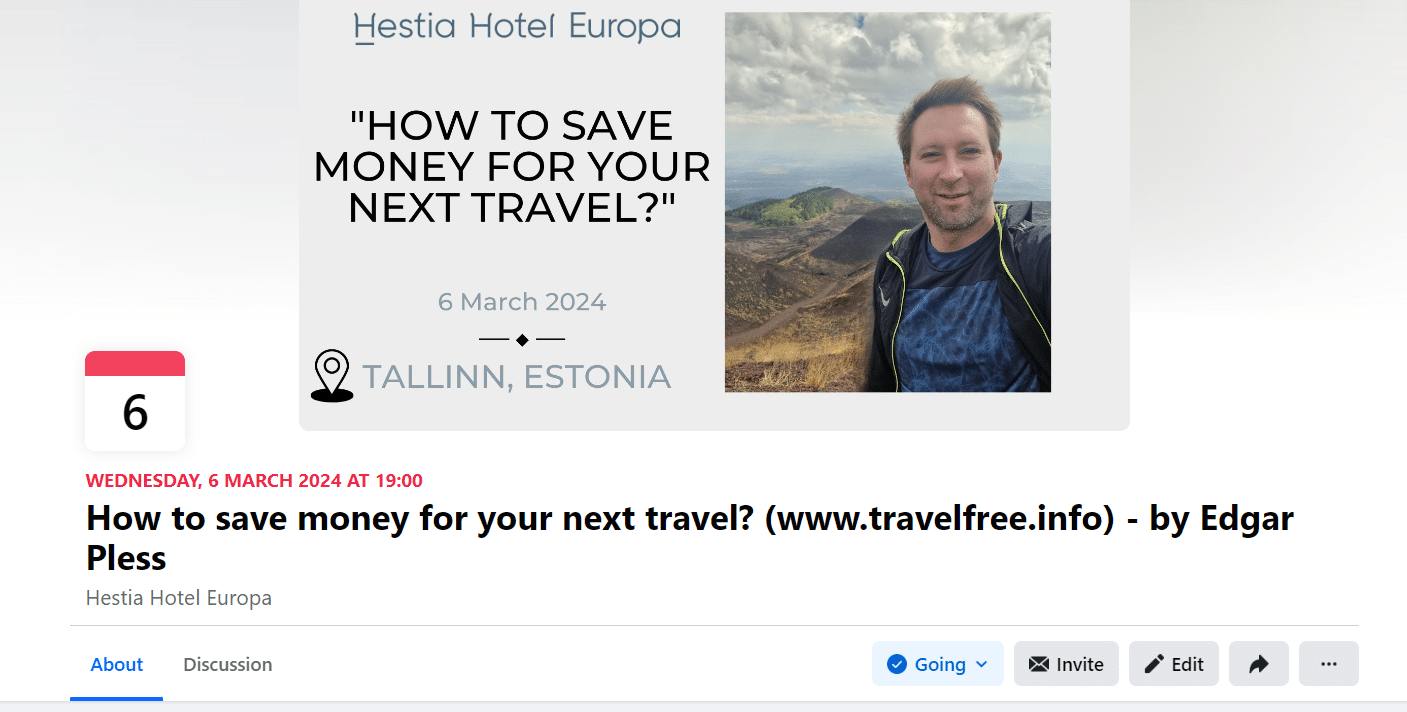 travelfree event in tallinn estonia edgar pless