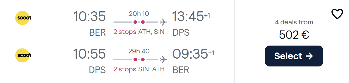 cheap flights berlin bali