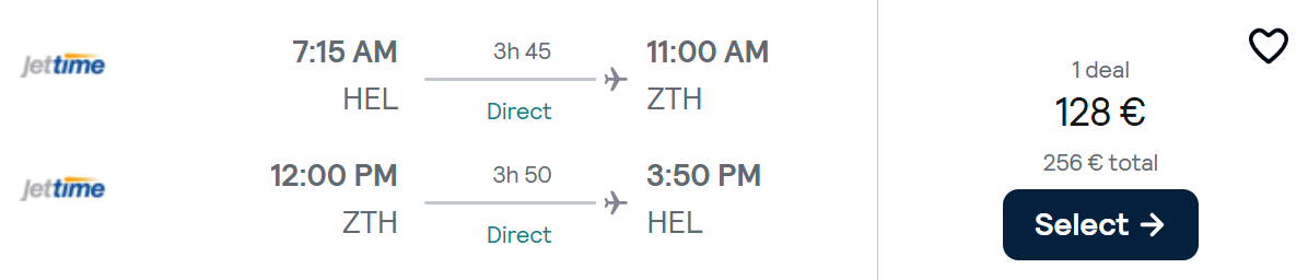 cheap flights helsinki zakynthos