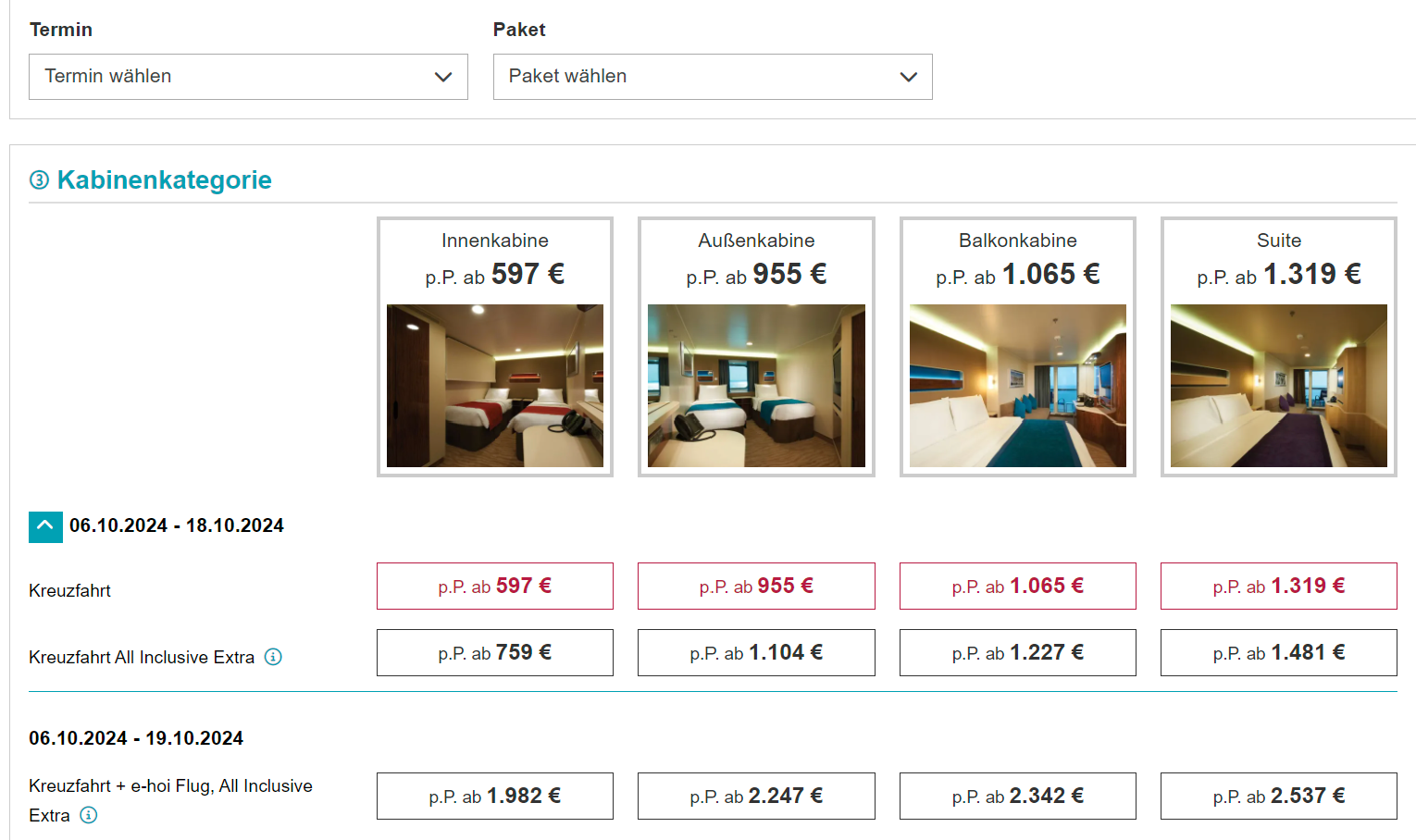 cruise from lisbon to miami