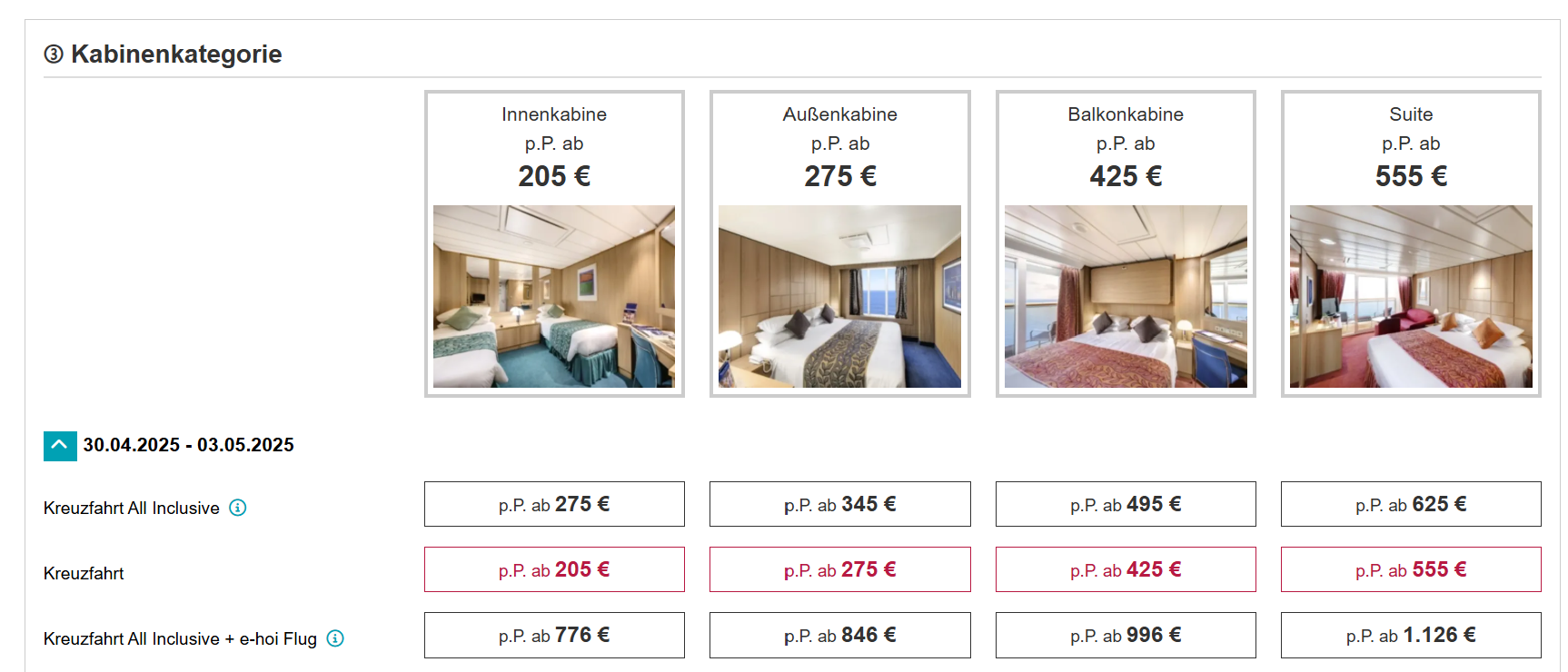 Eastern Mediterranean cruise from Istanbul to Bari