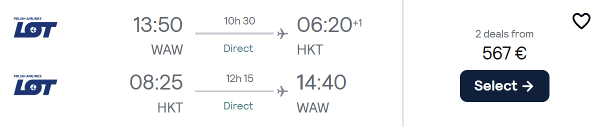 cheap flights warsaw phuket