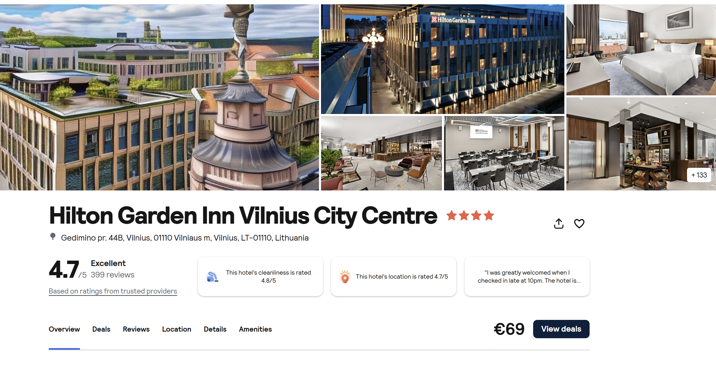 Hilton Garden Inn Vilnius City Centre