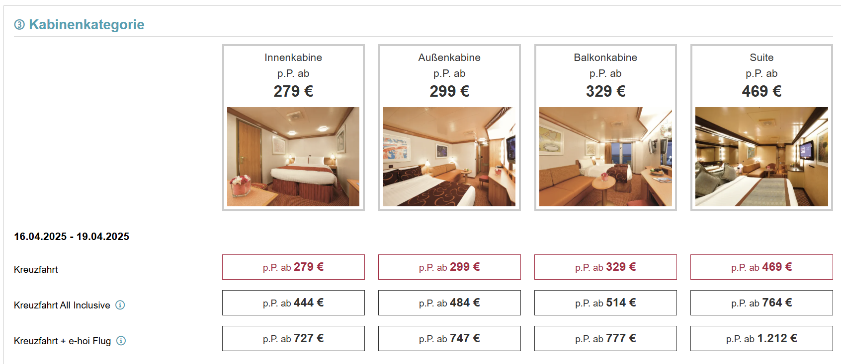Mediterranean cruise from Trieste to Venice