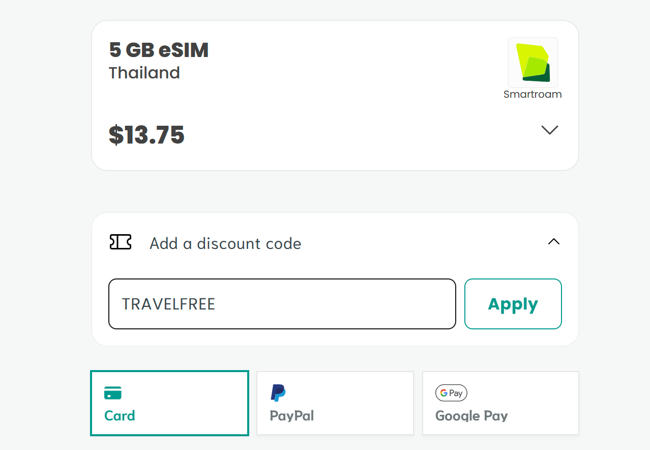 sim local promo code