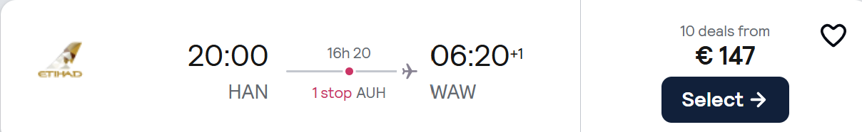 hanoi warsaw