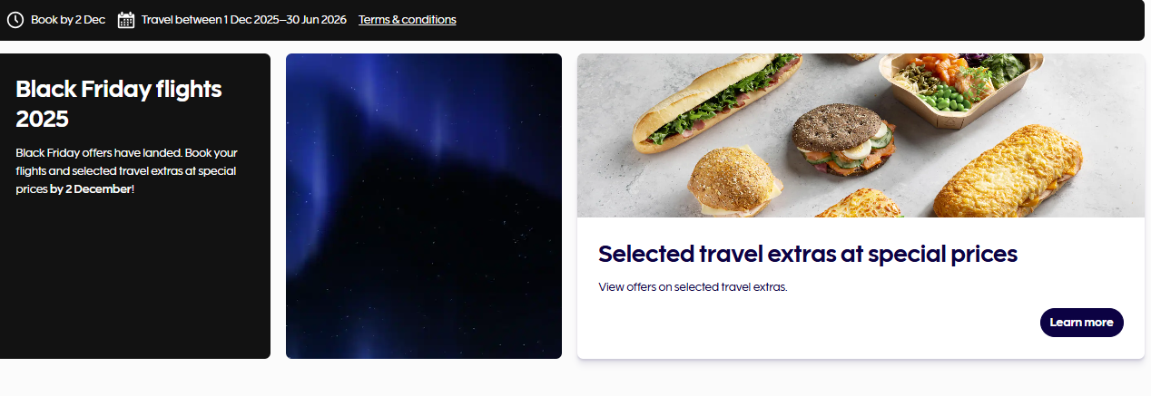 finnair black friday deals 2025