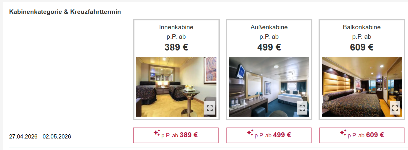 Mediterranean cruise from Barcelona to Bari