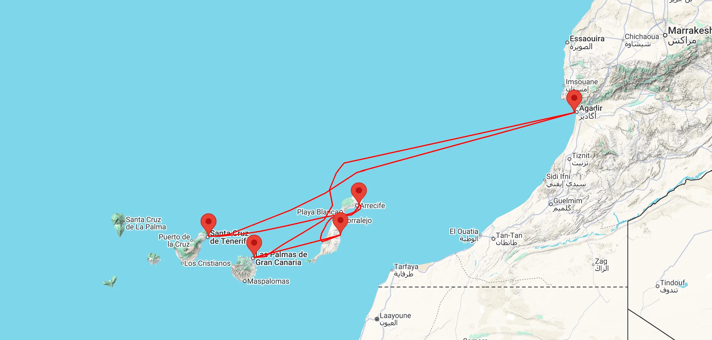 Canary Islands Cruise from Tenerife