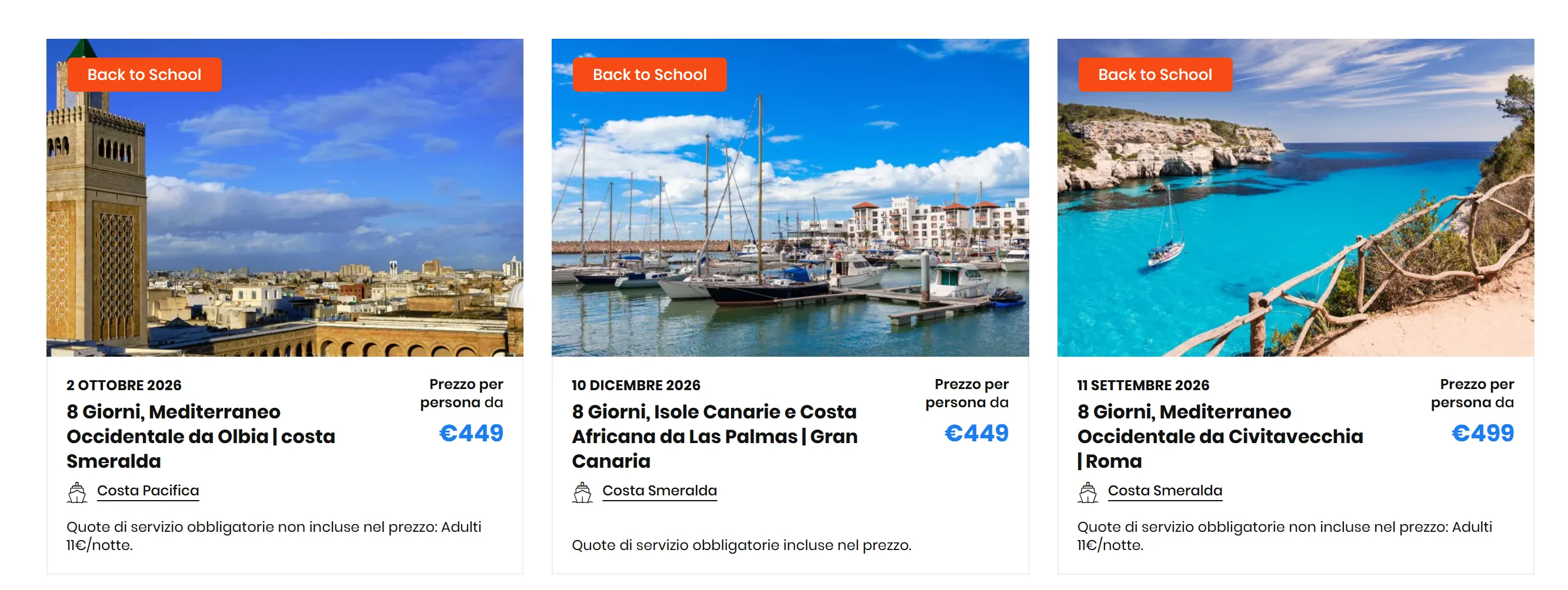 Costa Cruise Discount Code routes
